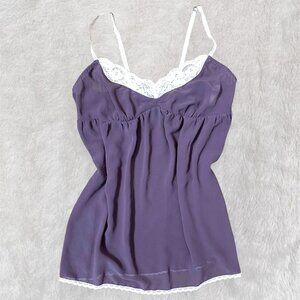 Victoria’s Secret Vintage Lace Camisole Tank | Plum Purple | Size M